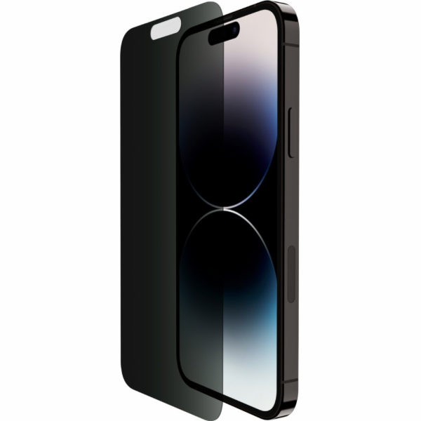Belkin SCREENFORCE™ TemperedGlass Privacy Anti-Microbial ochranné privátní sklo pro iPhone 14 / iPhone 14 Pro