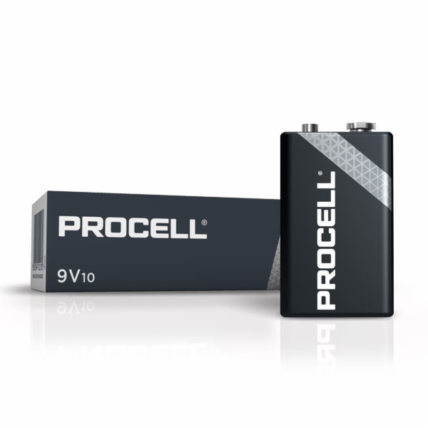 DURACELL PROCELL, Industrial Baterie, 9V, 6LR61