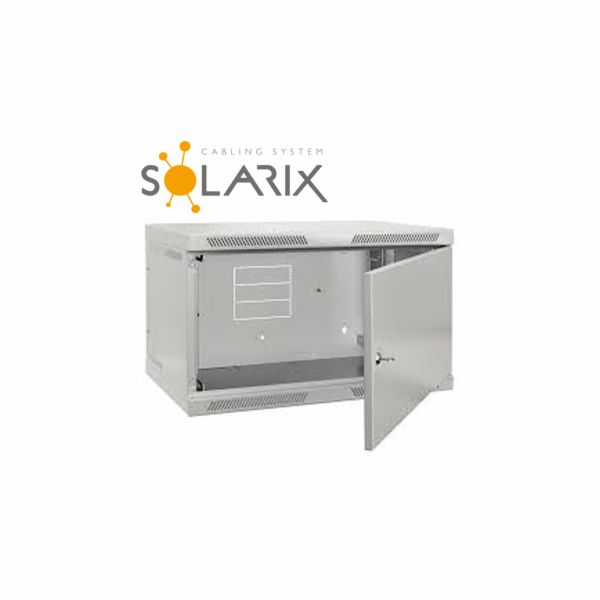 SOLARIX Nástěnný rozvaděč SENSA 18U 400mm, plech