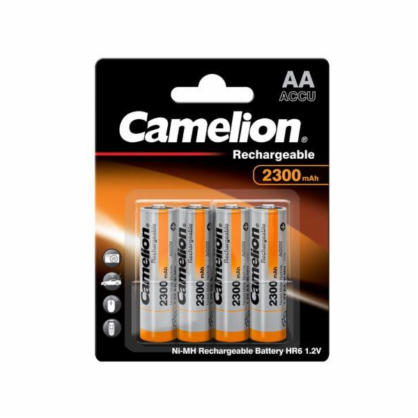 CAMELION Baterie nabíjecí AA 4ks NI-MH 2300mAh