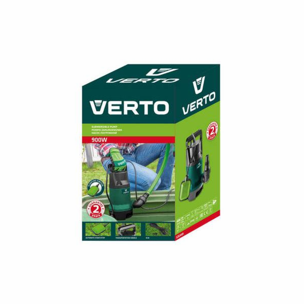 VERTO 52G449, Ponorné čerpadlo 900W