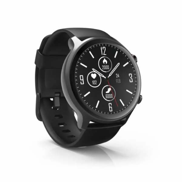 HAMA Fit Watch 6910, sportovní hodinky, černé
