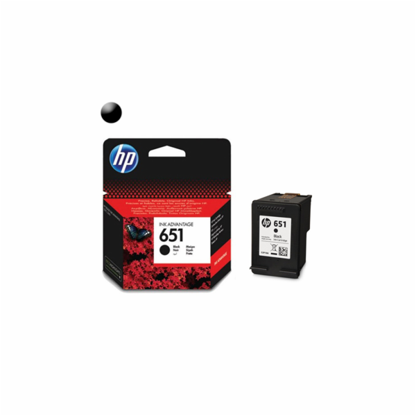 HP Cartridge HP 651 Black