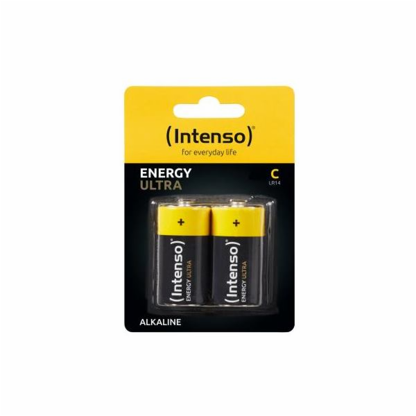 INTENSO Energy Ultra C LR14, Baterie alkalické 2ks