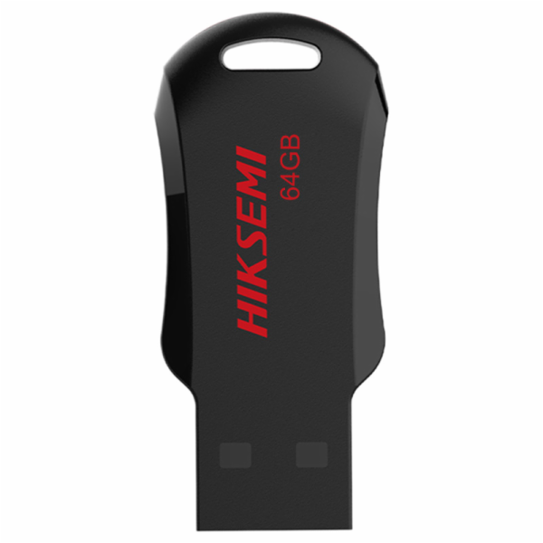 HIKSEMI HS-USB-M200R, USB Klíč, 64GB, čer/čer