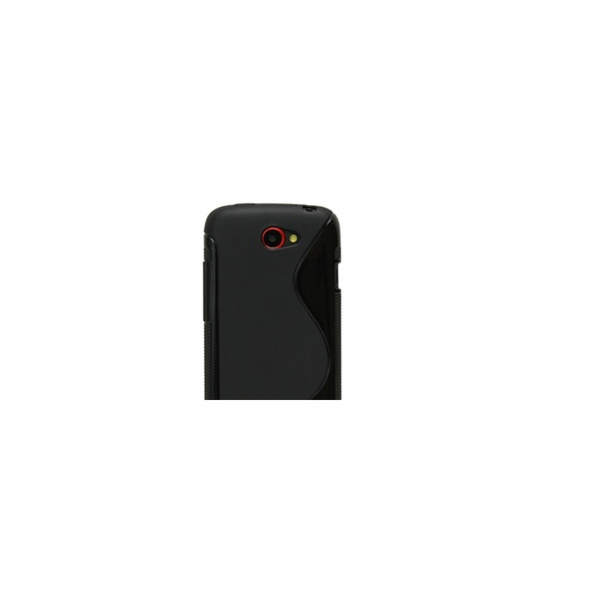 OEM Ochranný kryt pro HTC One S Black Wave + fólie