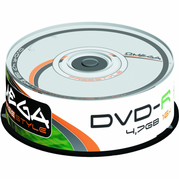 Omega DVD-R 4,7GB 16x, cakebox, 25ks (OMD1625-)
