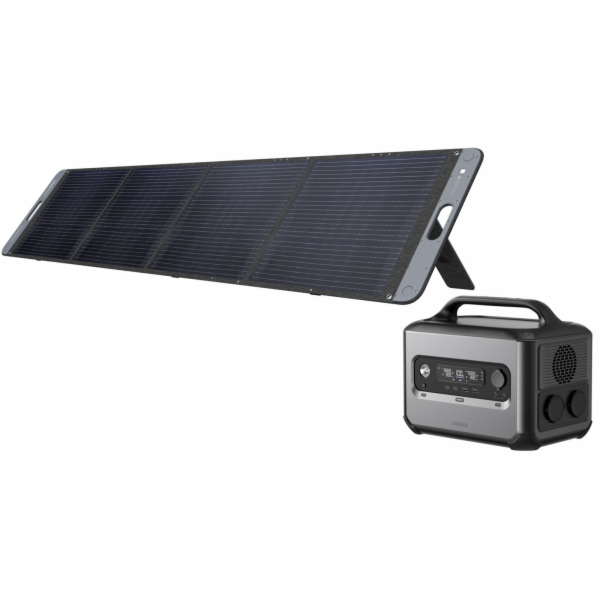 UGREEN PowerRoam GS1200 1200W Powerstation + Solar Panel 200W