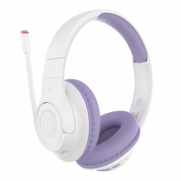 Belkin Soundform Inspirer On-Ear Kids Headset BT white/lavender