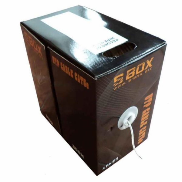 SBOX kabel UTP CABLE CAT-5E BOX 305m/balení drát