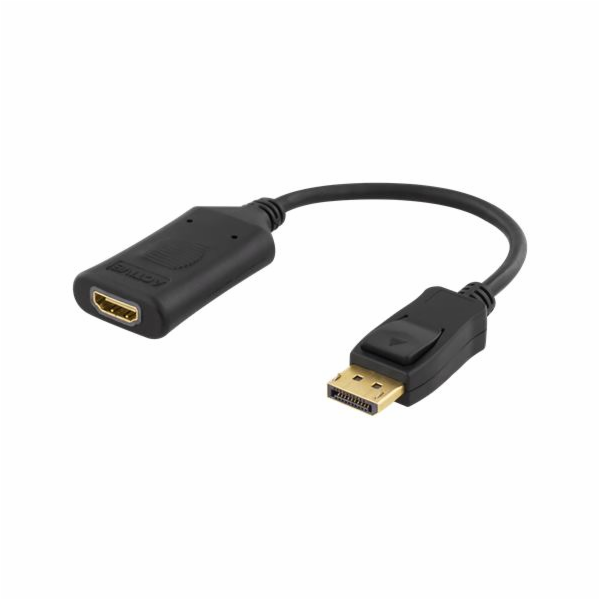 DELTACO Redukce DisplayPort na HDMI (DP-HDMI32)