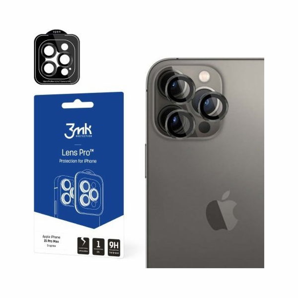3mk ochrana kamery Lens Pro pro Apple iPhone 15 Pro, Graphite