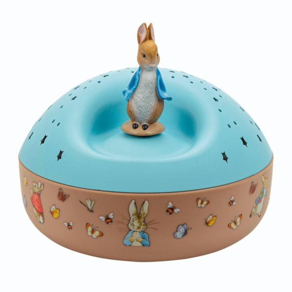 Trousselier Star Projector with Music, Peter Rabbit