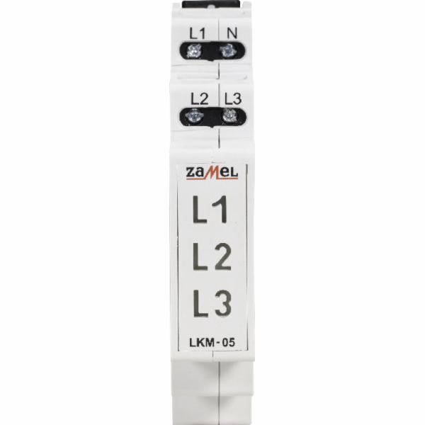 Zamel Indikátor napájení 230V AC LED žlutá/zelená/červená TN síť LKM-05-40 (EXT10000048)