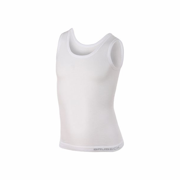 Brubeck Dětské tričko COMFORT COTTON JUNIOR bílé, velikost 104/110 cm (TA10220)