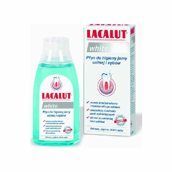 Lacalut White ústní voda 300 ml