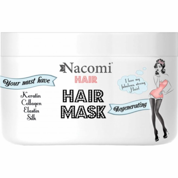 Nacomi Hair Mask Regenerační vyživující a regenerační maska na vlasy 200ml