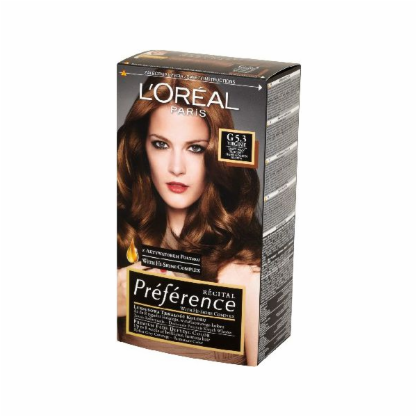 L'Oreal Paris Paint Recital Preference G5.3 světle zlatohnědá