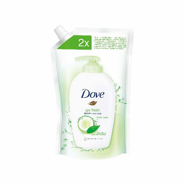 Tekuté mýdlo Dove Go Fresh Touch Cucumber & Green Tea Scent 500 ml