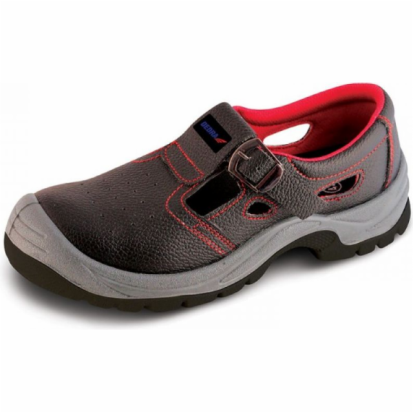 Kožené sandály Dedra Safe s ocelovou špičkou, velikost 42 (BH9D1-42)