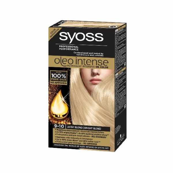 Syoss Oleo barva na vlasy 9-10 světlá blond