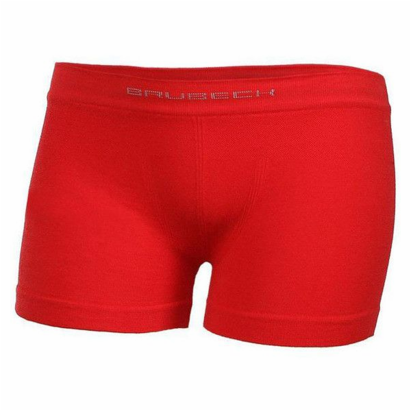 Chlapecké boxerky Brubeck Comfort Cotton Junior, červené, velikost 116/122 (BX10530)