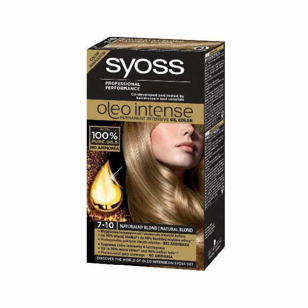 Syoss Oleo barva na vlasy 7-10 přírodní blond