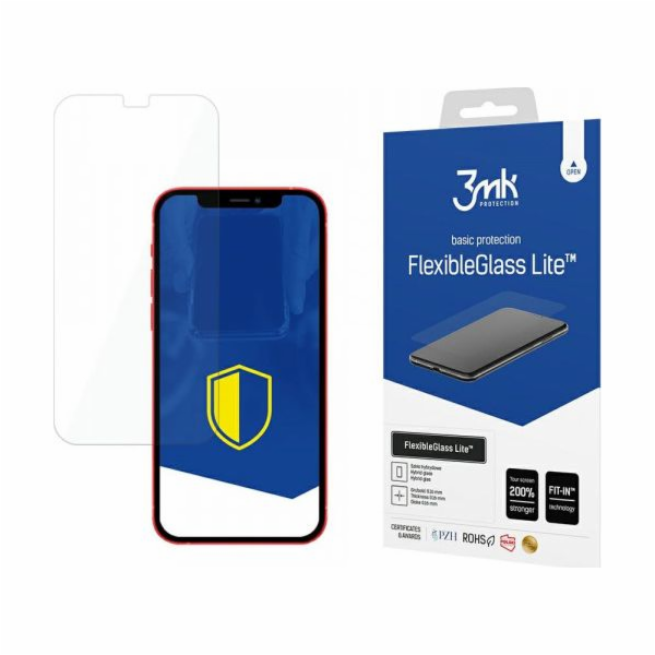 3MK 3MK FlexibleGlass Lite iPhone 12 Mini 5.4 Lite Hybrid Glass Lite