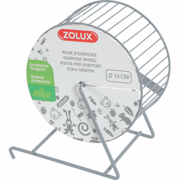 Zolux ZOLUX Kovový naviják 14 cm, barva šedá