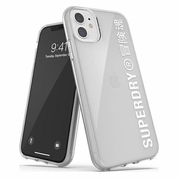 Superdry SuperDry Snap iPhone 11 Clear Case bílá / bílá 41578