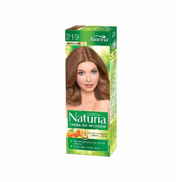 Joanna Naturia Color Barva na vlasy č. 219 - sladká karamelka 150 g
