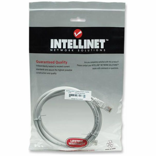 Intellinet Network Solutions Patch kabel Cat5e UTP 3m bílý (320696)