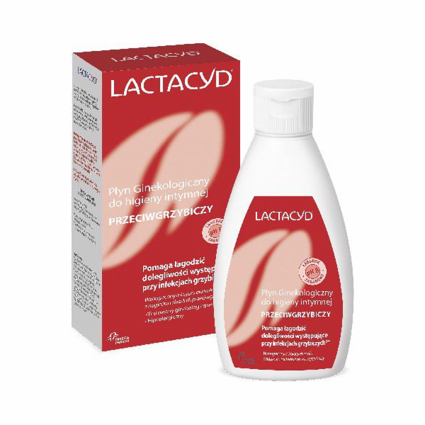 Lactacyd Gynekologický fluid pro intimní hygienu, antimykotikum 200ml - 677377