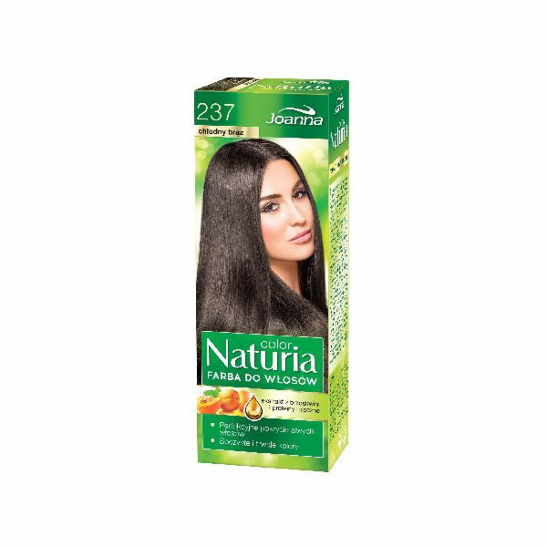 Joanna Naturia Color Barva na vlasy č. 237 - studená hnědá 150 g
