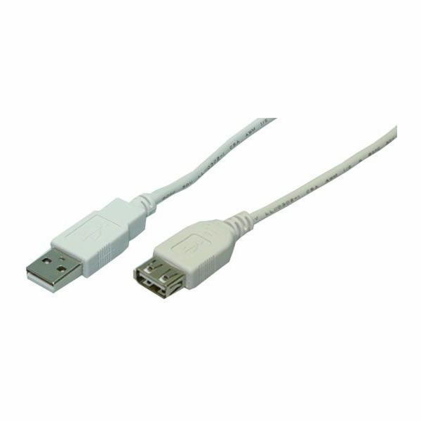 LogiLink USB kabel USB 2.0 prodlužovací kabel, 3 m