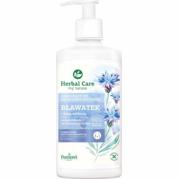 Farmona Herbal Care Bławatek zklidňující gel na intimní hygienu 330 ml
