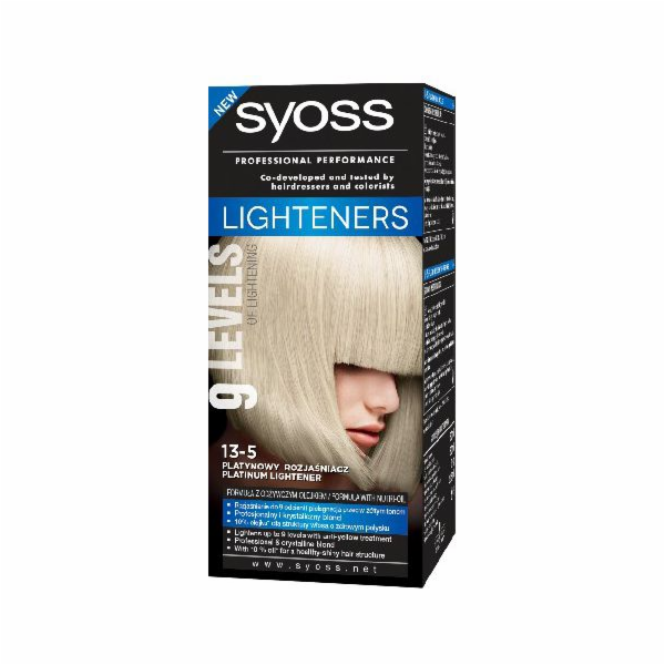 Syoss Hair dye 13-5 platinový rozjasňovač