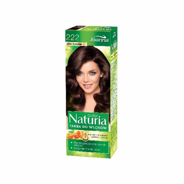 Joanna Naturia Color Barva na vlasy č. 222 - divoký kaštan 150 g