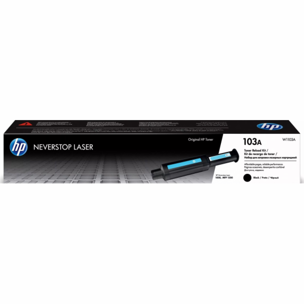HP Toner Refill Kit 103a Neverstop Reload Kit Black (W1103A)