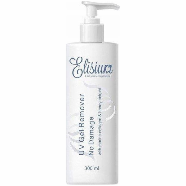 Elisium ELISIUM_UV Gel Remover No Damage liquid na odstranění hybridního laku na nehty 300ml
