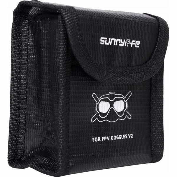 SunnyLife přenosné pouzdro 2x baterie z Goggle V2 do DJI Fpv