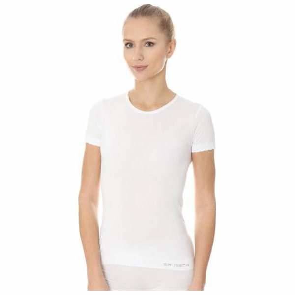 Brubeck SS00970A Dámské tričko s krátkým rukávem COMFORT COTTON bílé XL