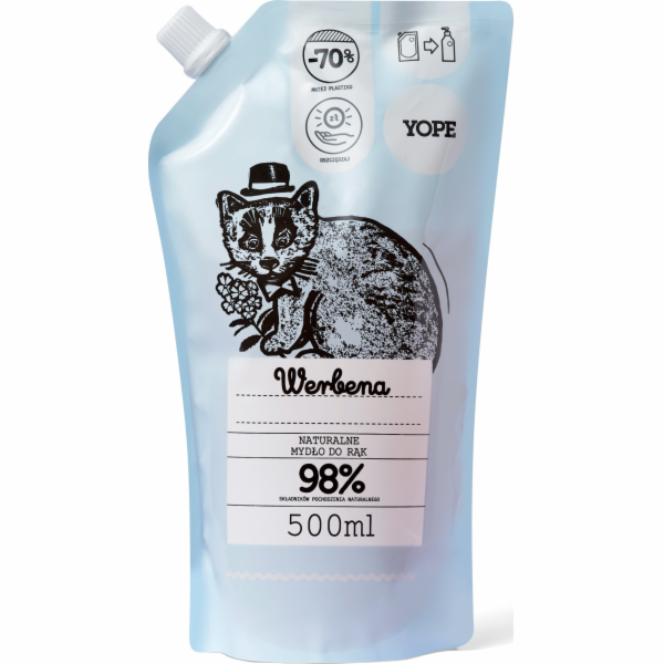 Yope Verbena tekuté mýdlo 500 ml - náhradní balení