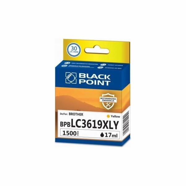 Inkoust Black Point BPBLC3619XLY LC-3619XLY žlutý