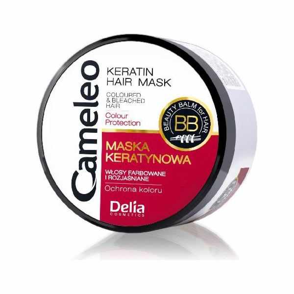 Delia Cameleo Keratinová maska na barvené vlasy 200 ml