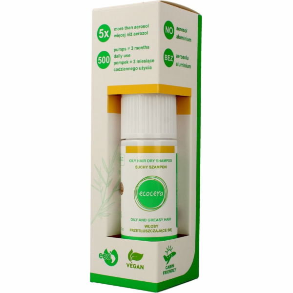 Ecocera Suchý šampon pro mastné vlasy 15g