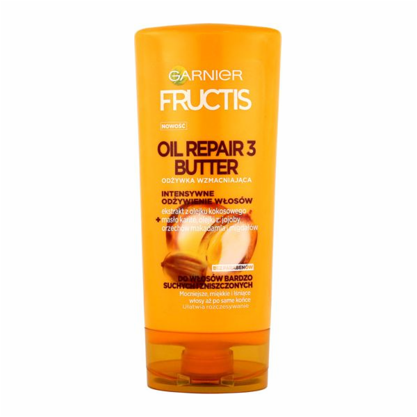 Garnier Fructis Oil Repair 3 Butter kondicionér pro suché a poškozené vlasy 200ml