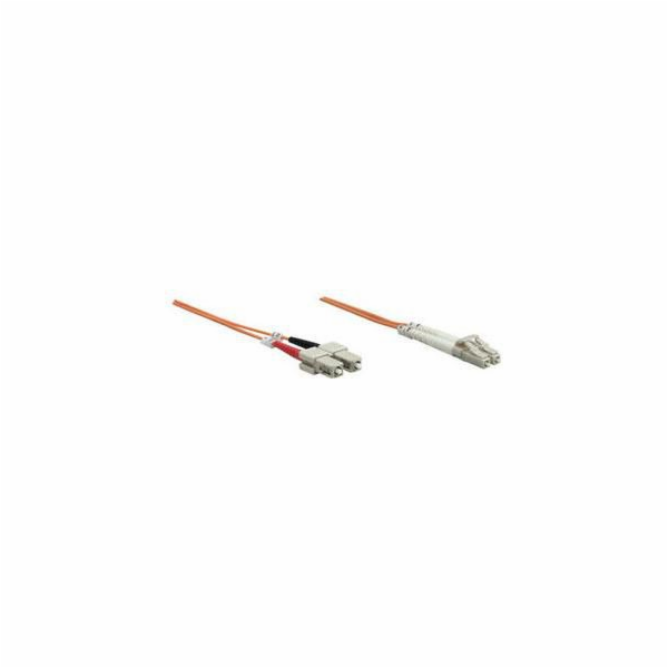 Intellinet Network Solutions Optický propojovací kabel, LC - SC, Multimode OM1, 1 m (471251)