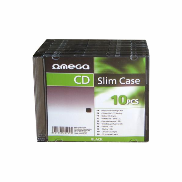 Omega Slim Case 1 disk x 10 ks (40172)