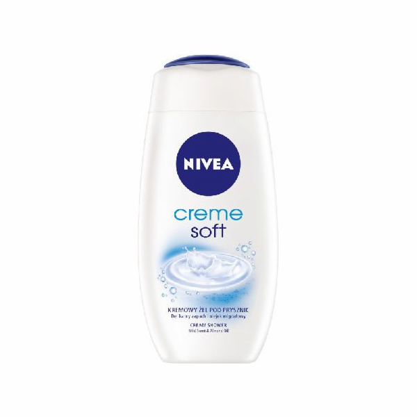 Nivea Krémový sprchový gel s mandlovým olejem Creme Soft 250 ml